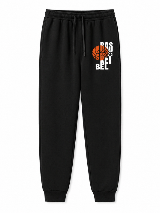 Basketball bel embroidered trackpants