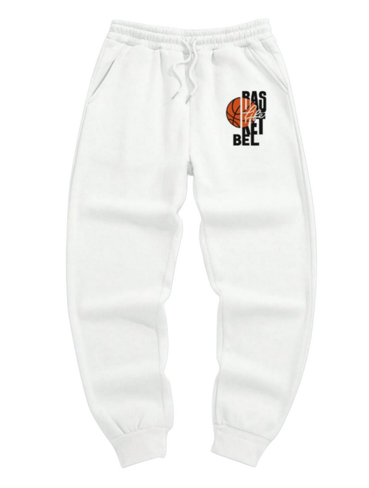 Basketball bel embroidered trackpants