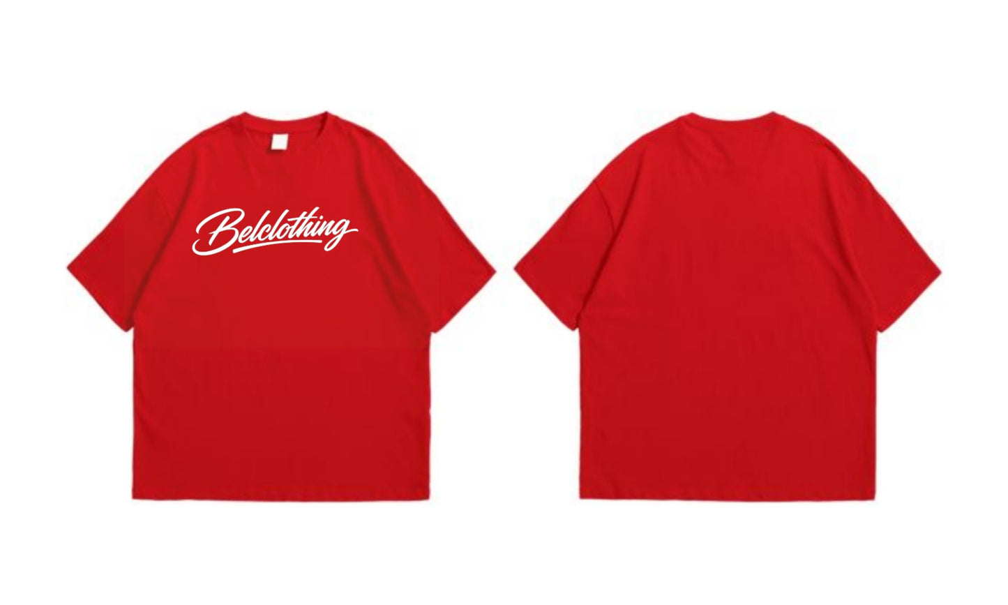 Cursive printed t-shirt