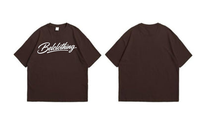 Cursive printed t-shirt