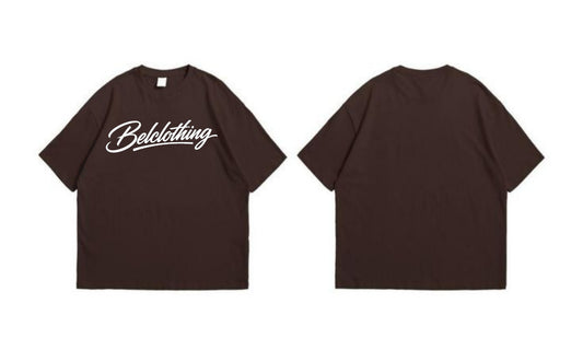 Cursive printed t-shirt