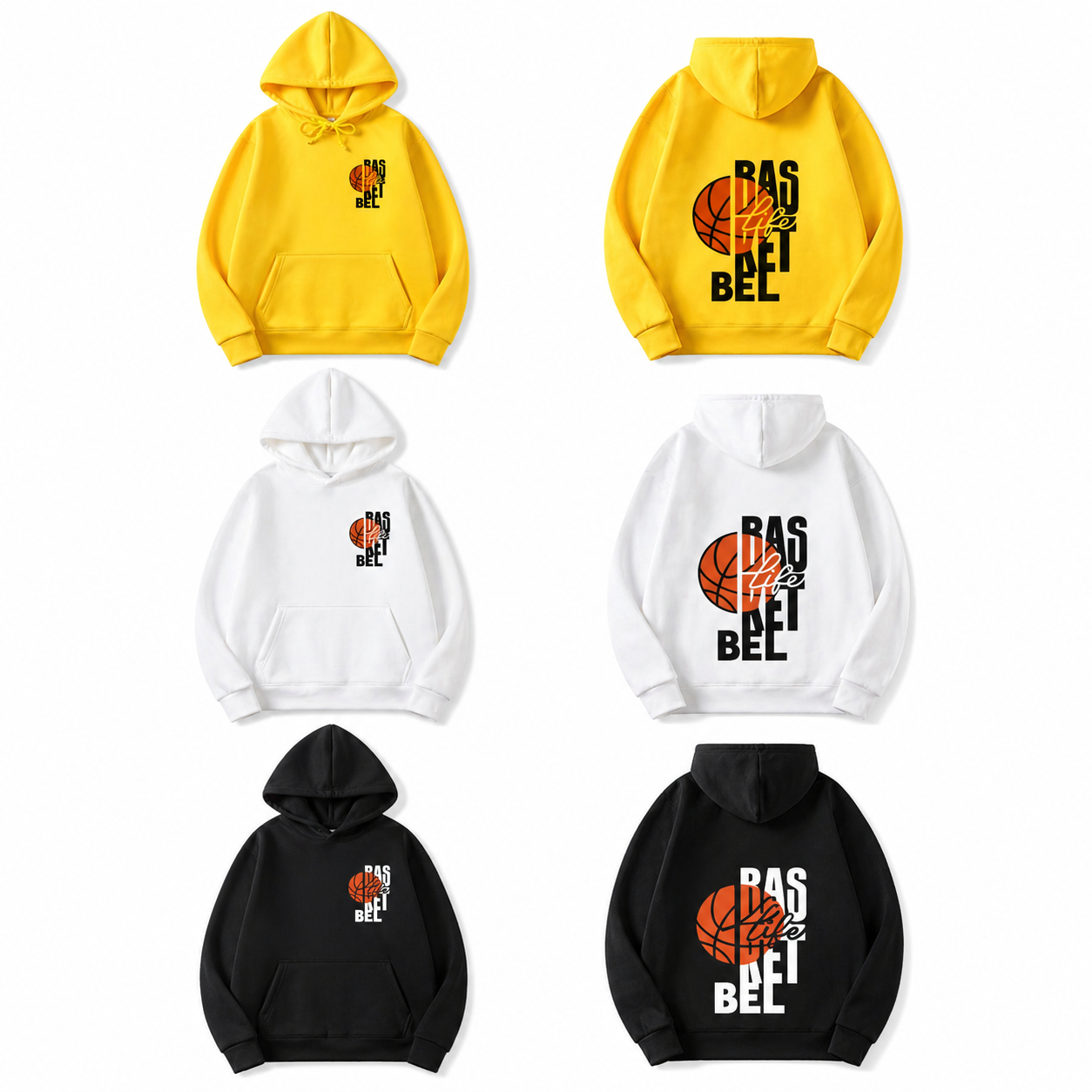 Basketball ball bel Hoodie